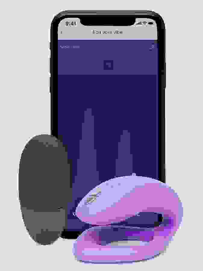 We-Vibe Sync O App Controlled Couples Vibrator, Purple, hi-res